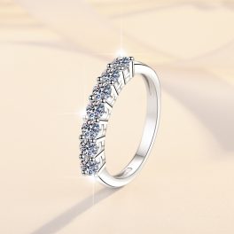 七星排戒七公主皇冠叠戴指环